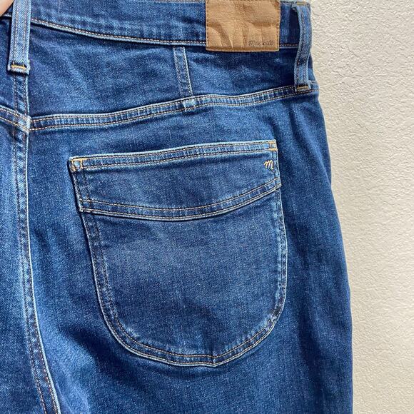 Madewell The Perfect Vintage Jean Women's Size 33 Dark Blue Minimalist Chic - Picture 8 of 12